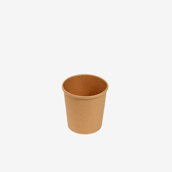 Kraft brown soup bowl